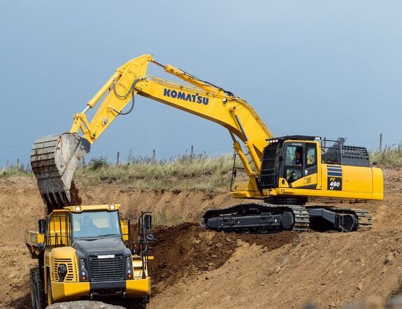 Аренда гусеничного экскаватора Komatsu PC490/LC-11