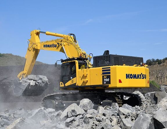 Аренда гусеничного экскаватора Komatsu PC700LC-11