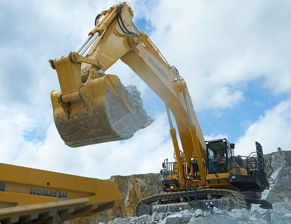 Аренда гусеничного экскаватора Komatsu PC1250-11