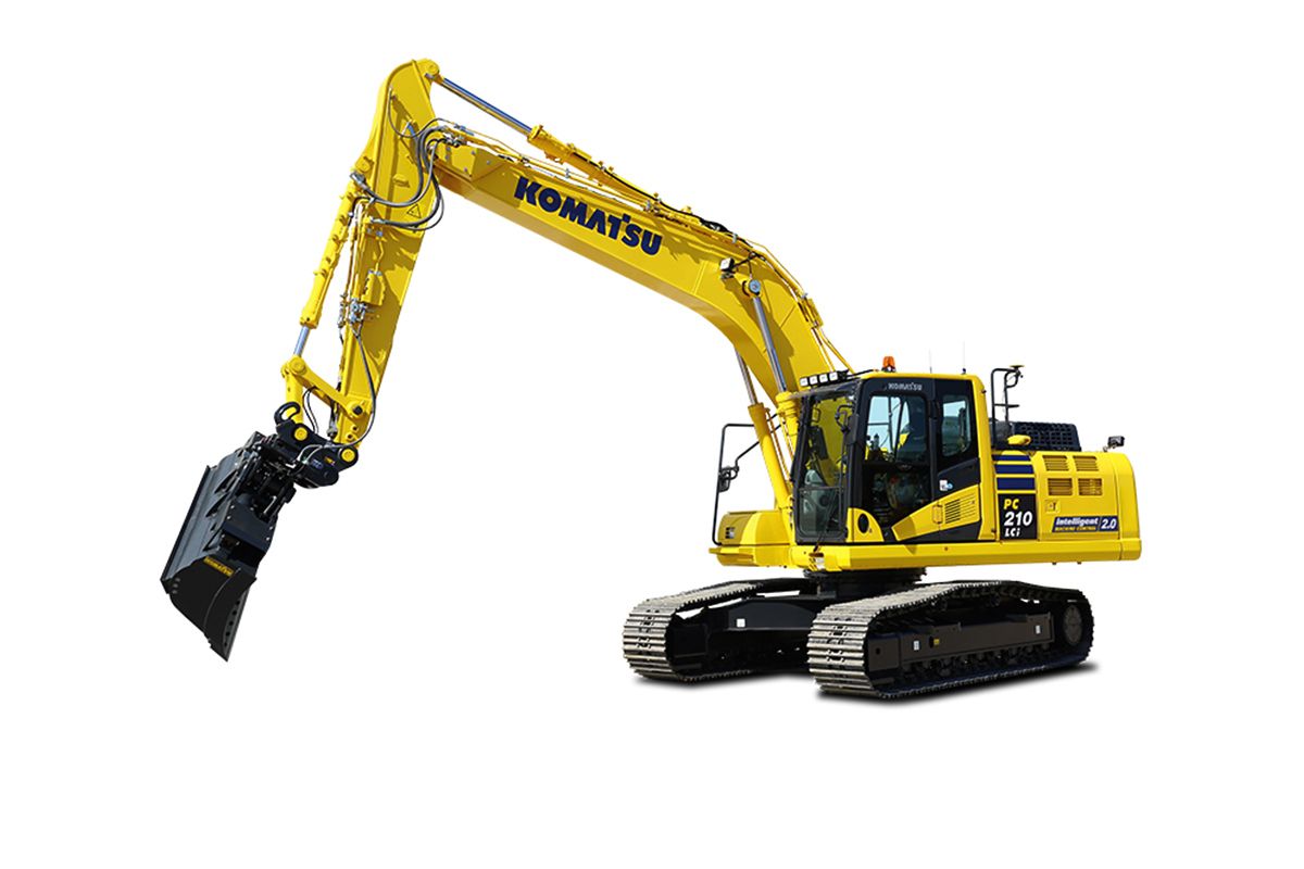 Гусеничный экскаватор Komatsu PC210LCi-11