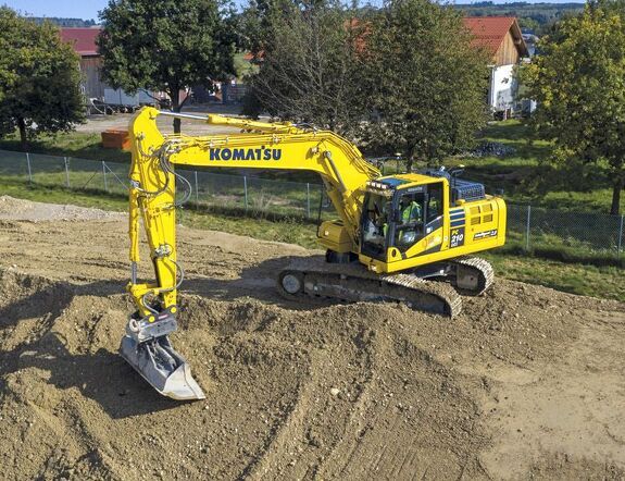 Аренда гусеничного экскаватора Komatsu PC210LCi-11