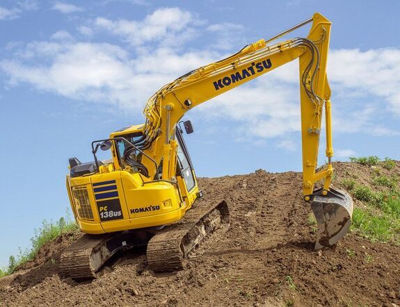 Аренда гусеничного экскаватора Komatsu PC138US-11