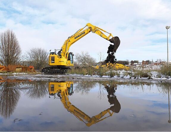 Аренда гусеничного экскаватора Komatsu PC228USLC-11