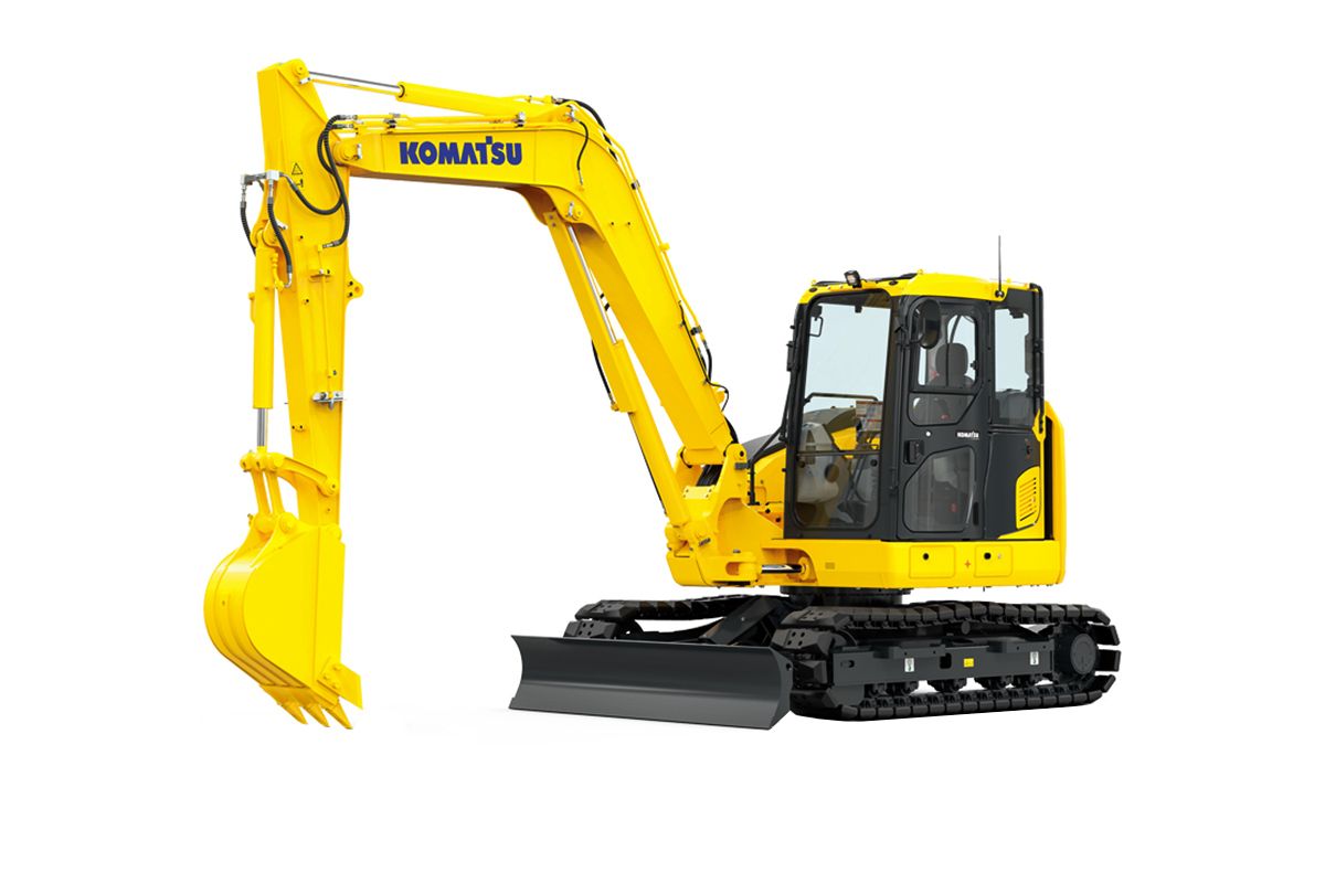 Гусеничный экскаватор Komatsu PC88MR-11