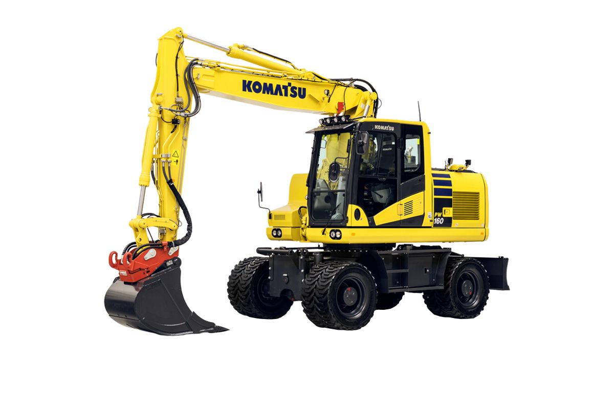 Колесный экскаватор Komatsu PW160-11