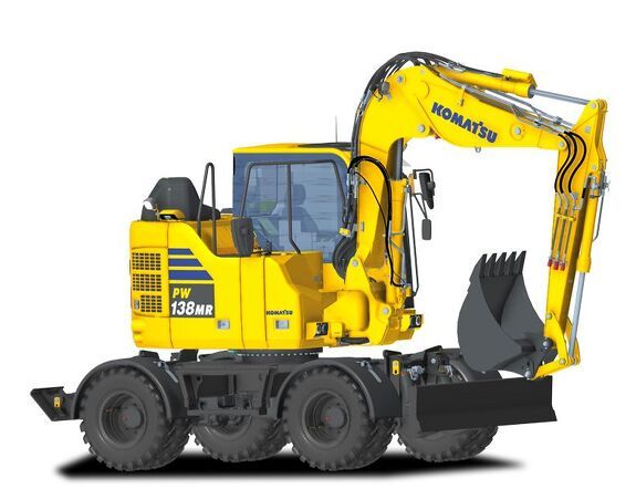 Аренда колесного экскаватора Komatsu PW138MR-11