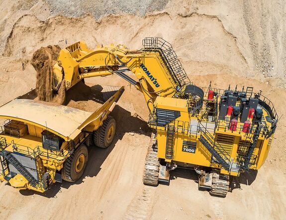 Аренда горного экскаватора Komatsu PC7000-11