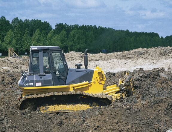 Аренда гусеничного бульдозера Komatsu D61PX-12