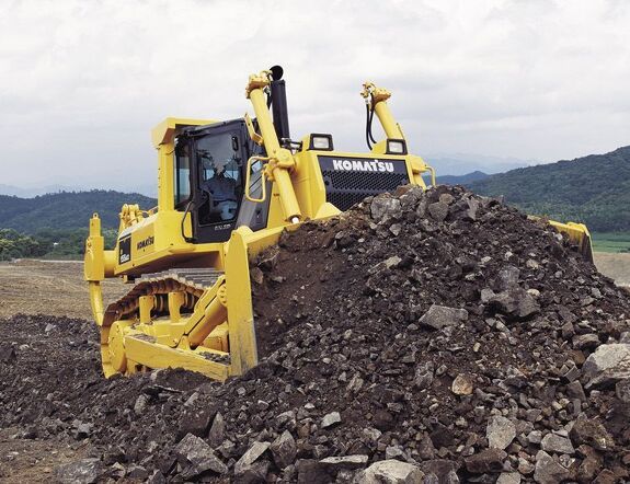 Аренда гусеничного бульдозера Komatsu D155AX-5