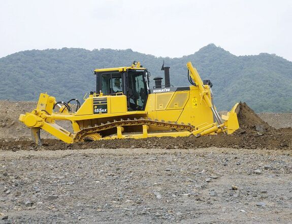 Аренда гусеничного бульдозера Komatsu D155AX-7