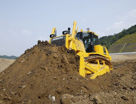 Аренда гусеничного бульдозера Komatsu D155AX-7