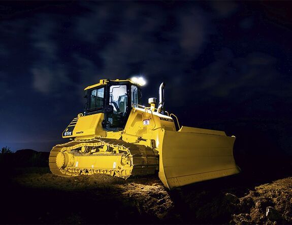 Аренда гусеничного бульдозера Komatsu D61EX/PX-24