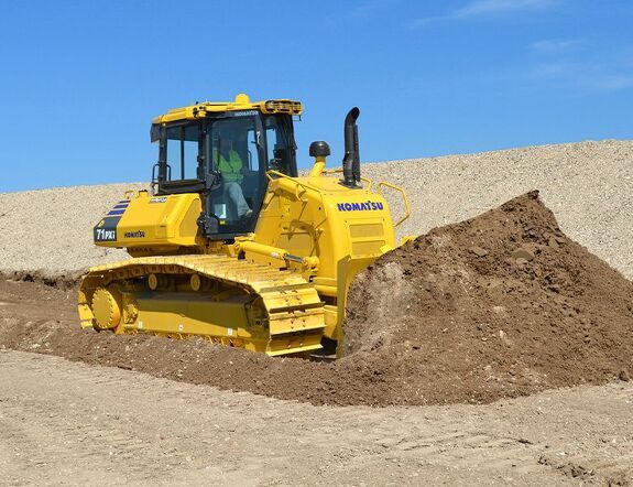 Аренда гусеничного бульдозера Komatsu D71EXi/PXi-24