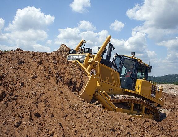 Аренда гусеничного бульдозера Komatsu D155AX-8