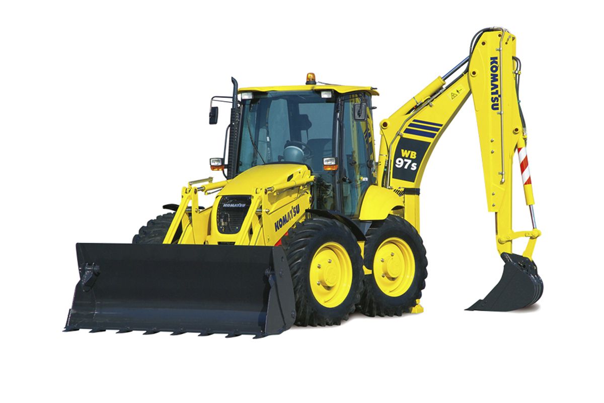 Экскаватор погрузчик Komatsu WB97S-5