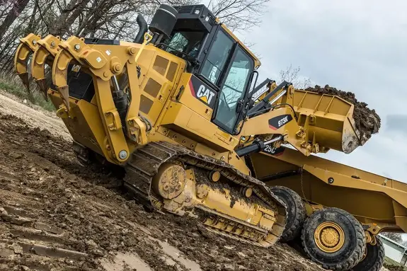 Аренда гусеничного погрузчика CAT 973K