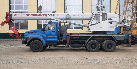 Автомобильный кран Челябинец КС-55733 УРАЛ-73945 35 т