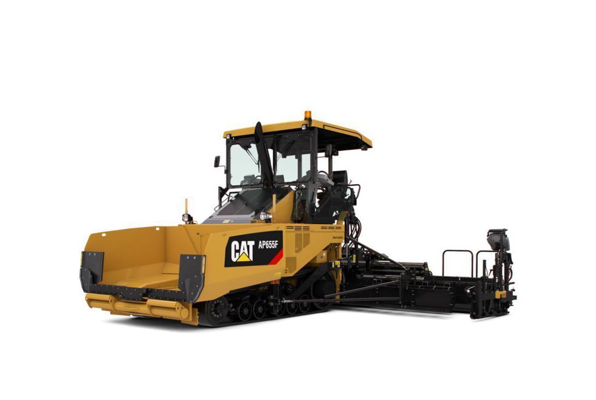 Асфальтоукладчик CAT AP655F  (со стрелой)