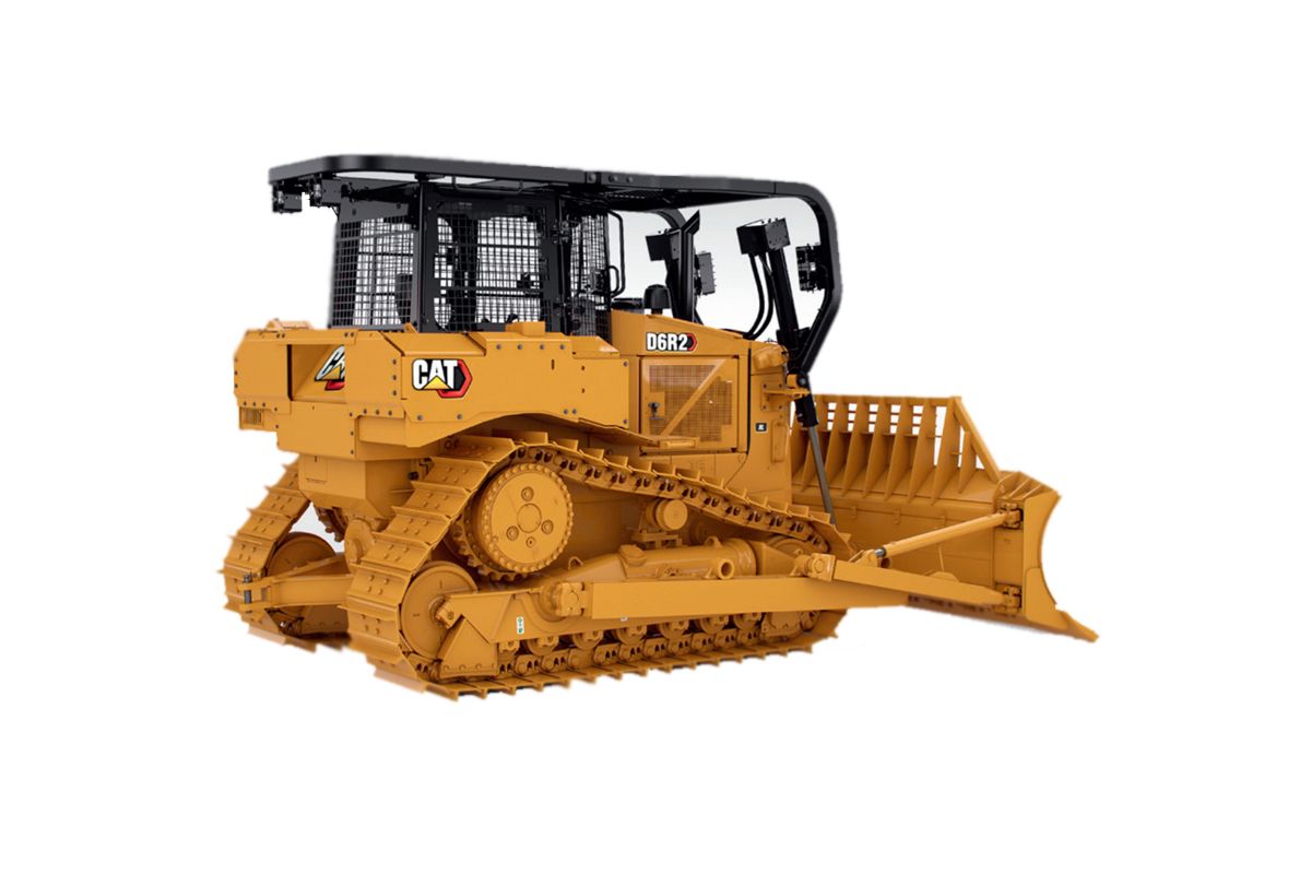 Гусеничный бульдозер CAT D6R2