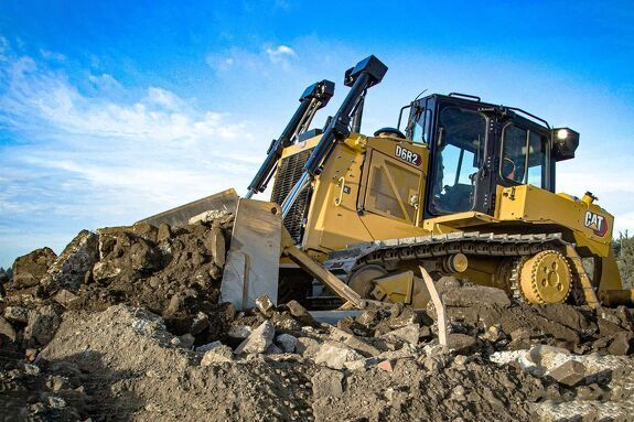 Аренда гусеничного бульдозера CAT D6R2