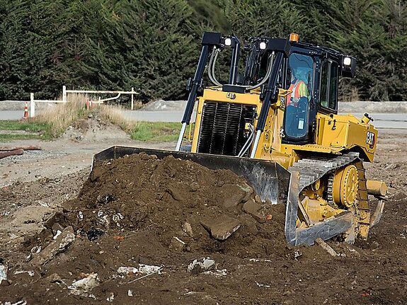 Аренда гусеничного бульдозера CAT D6R2