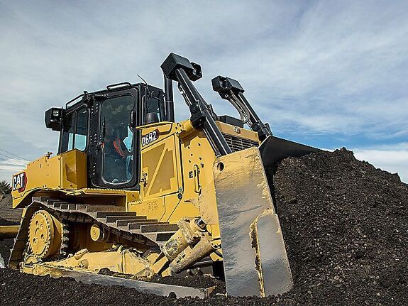 Аренда гусеничного бульдозера CAT D6R2